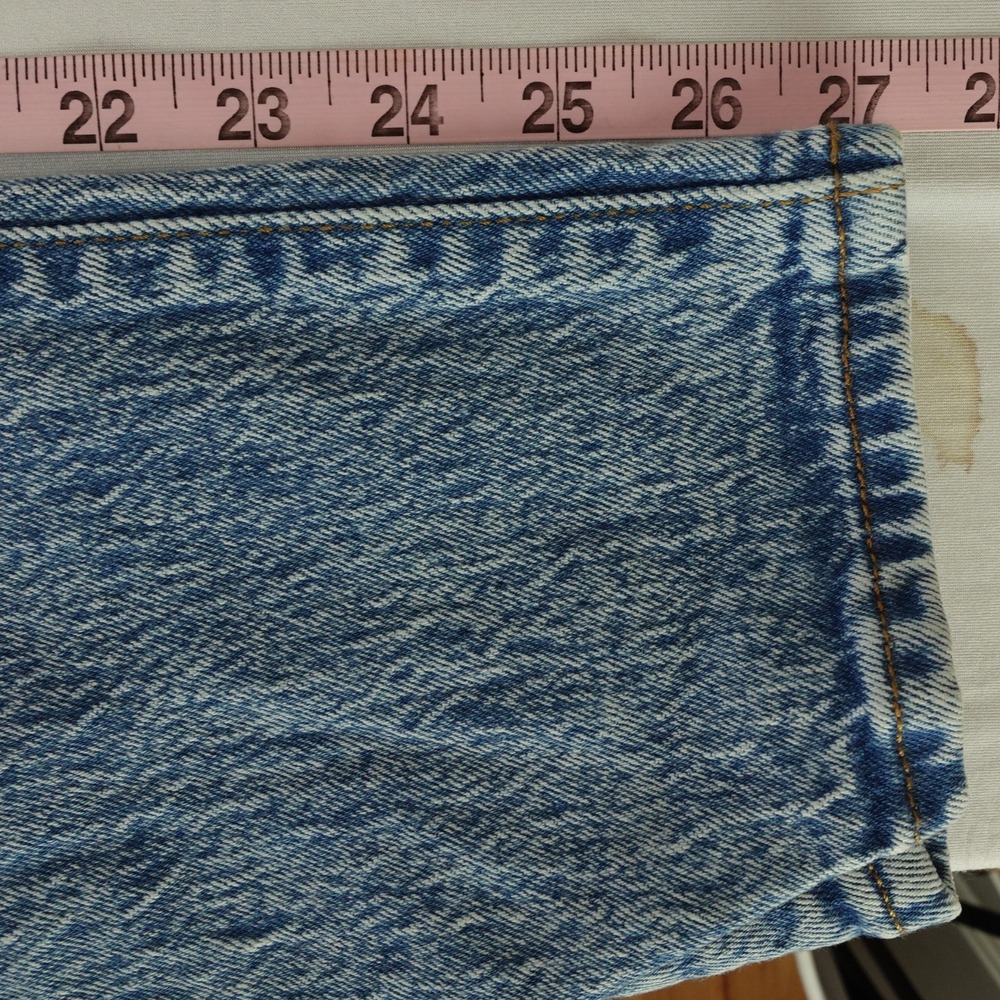 Levis Premium Denim Jeans SZ 26 Wedgie Straight Classic Clean Girl Soft Girl - Picture 12 of 13